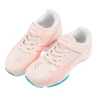 (20~25公分)asics亞瑟士LAZERBEAM粉灰色大童機能運動鞋