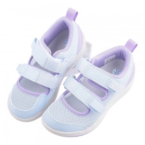 (16~21公分)asics亞瑟士MESHOES紫色透氣中童機能運動鞋室內鞋