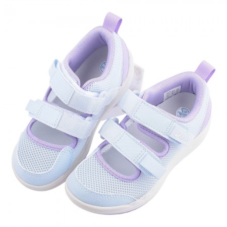 (16~21公分)asics亞瑟士MESHOES紫色透氣中童機能運動鞋室內鞋