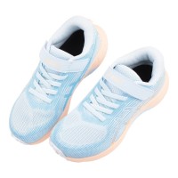 (19~25公分)asics亞瑟士LAZERBEAM湖水藍橘大童機能運動鞋