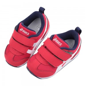 (14~15.5公分)asics亞瑟士IDAHO熱情紅色寶寶機能學步鞋
