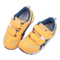 (16~18公分)asics亞瑟士IDAHO山吹花黃藍色中童機能運動鞋