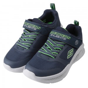 (17~22公分)SKECHERS炫光藍色兒童電燈運動鞋