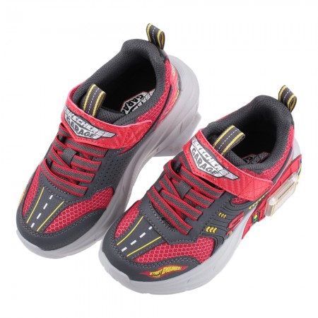 (17~21公分)SKECHERS紅色MyCar小車兒童機能運動鞋