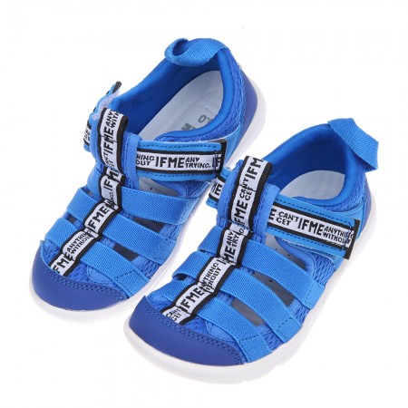 (15~21公分)日本IFME元氣寶藍兒童機能水涼鞋