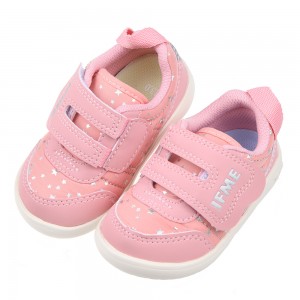 (12.5~15公分)日本IFME輕量系列星星粉紅寶寶機能學步鞋