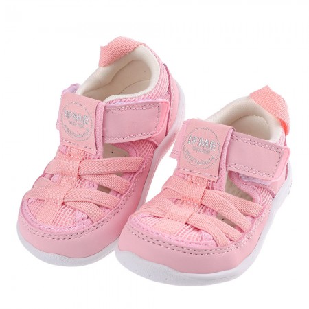 (12.5~15公分)日本IFME極簡粉紅寶寶機能水涼鞋