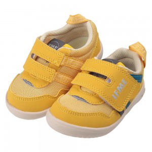(12.5~14.5公分)日本IFME復古黃色寶寶機能學步鞋