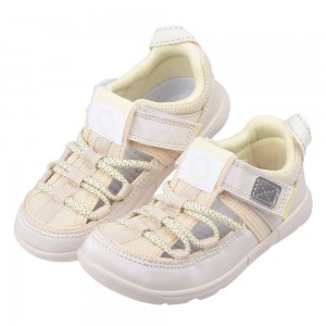 (15~19公分)日本IFME帥氣米色中童機能水涼鞋