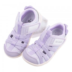 (15-19公分)日本IFME夏日悠紫色中童機能水涼鞋