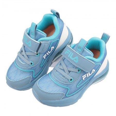 (16~22公分)FILA氣墊旋風藍色氣墊中童大童機能運動鞋 (16~22公分)FILA氣墊旋風藍色氣墊中童大童機能運動鞋