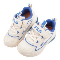(16~22公分)FILA氣墊旋風米色氣墊中童大童機能運動鞋 (16~22公分)FILA氣墊旋風米色氣墊中童大童機能運動鞋