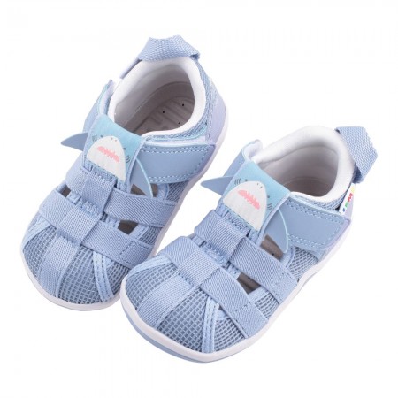 (12~15公分)日本IFME小鯊魚藍色寶寶機能水涼鞋