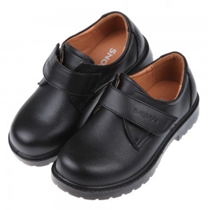 (19~23.5公分)學生制服男童黑皮鞋