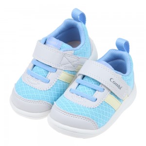 (12.5~15.5公分)Combi天藍色NICEWALK成長機能學步鞋