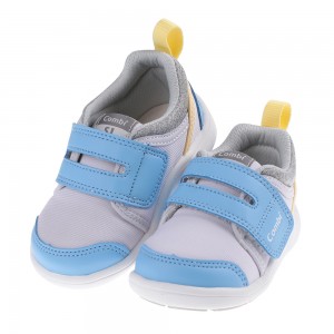 (12.5~15.5公分)Combi灰藍乖寶寶NICEWALK成長機能學步鞋