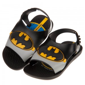 (12.5~15公分)Ipanema蝙蝠俠黑色寶寶涼鞋香香鞋